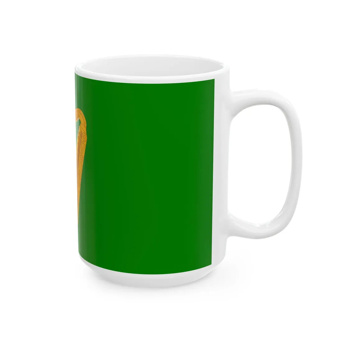 Flag of Leinster bright (Ireland) White Coffee Mug - Go Mug Yourself