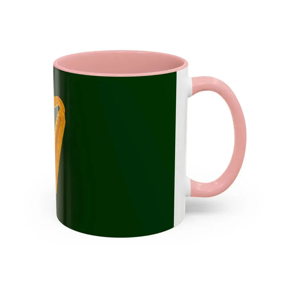 Flag of Leinster Ireland - Accent Coffee Mug - Go Mug Yourself