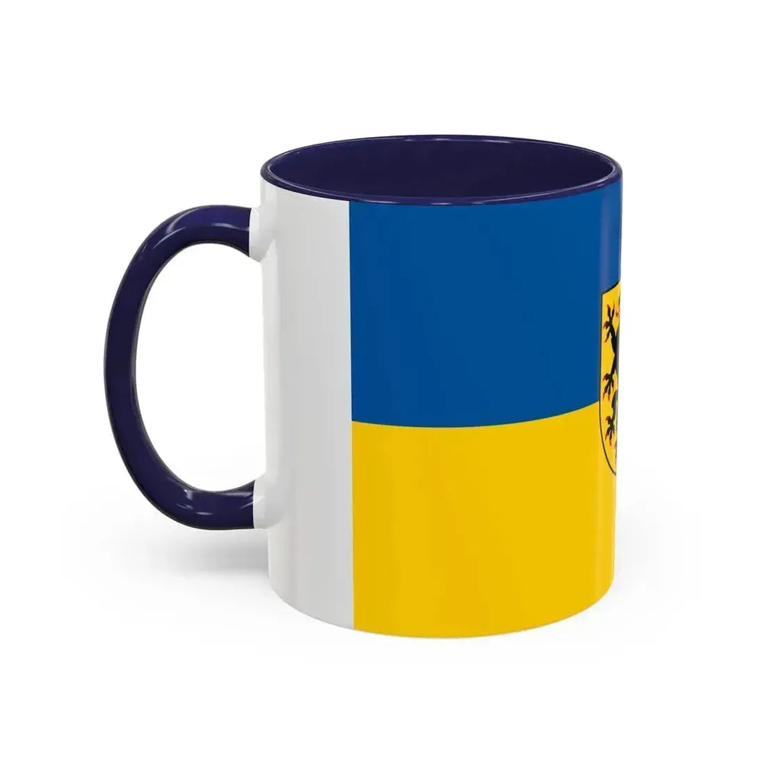 Flag of Leipzig 2 Germany - Accent Coffee Mug - Go Mug Yourself