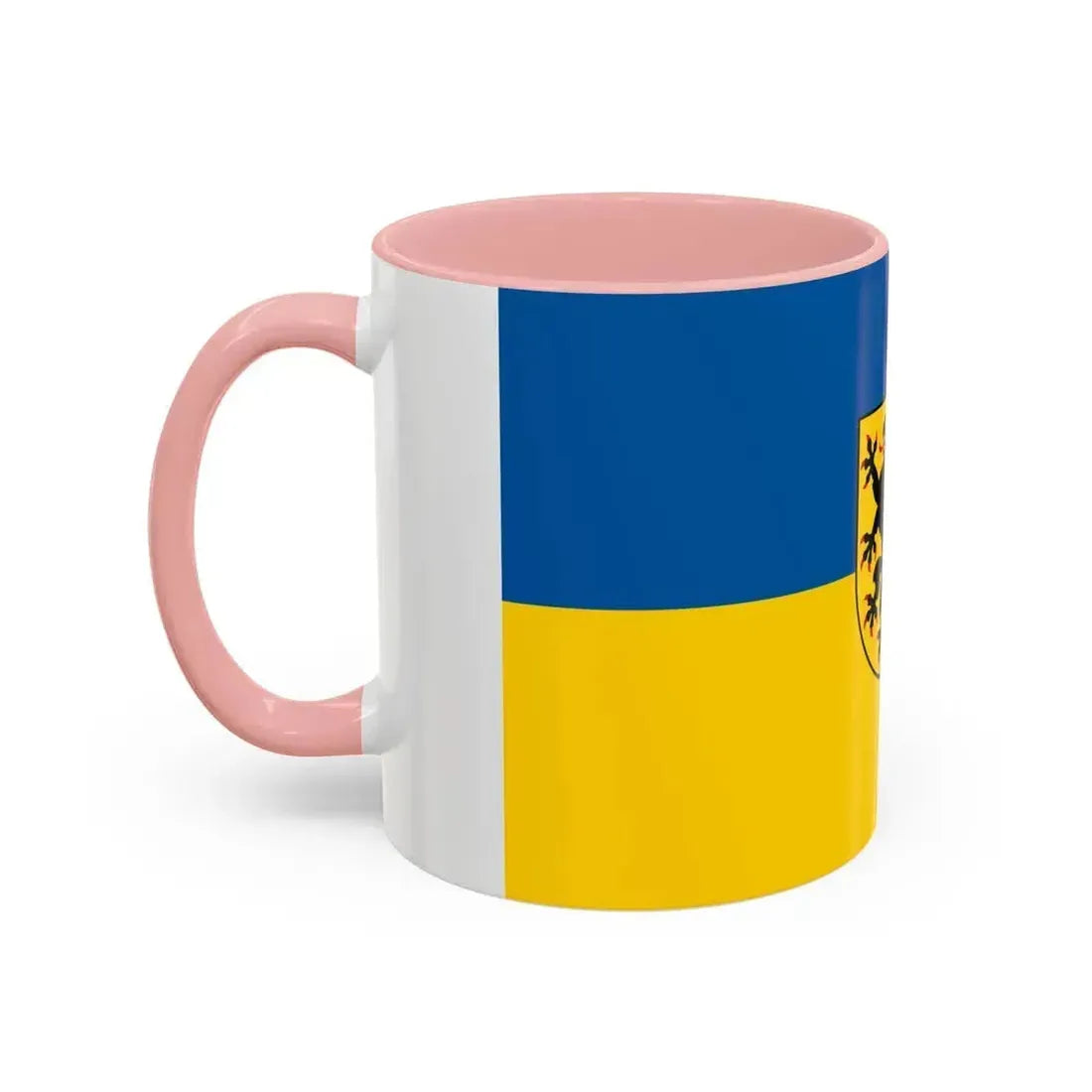 Flag of Leipzig 2 Germany - Accent Coffee Mug - Go Mug Yourself