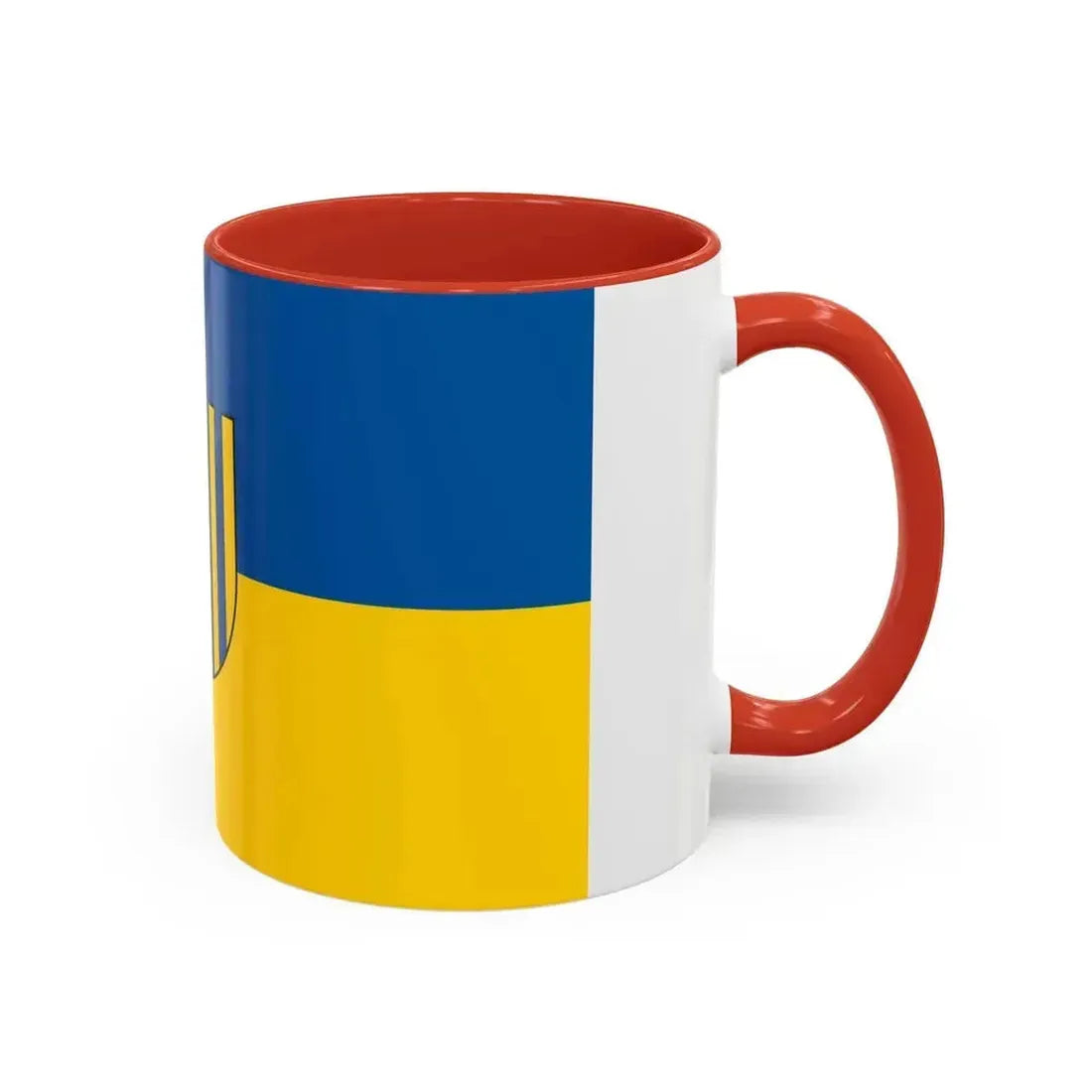 Flag of Leipzig 2 Germany - Accent Coffee Mug - Go Mug Yourself