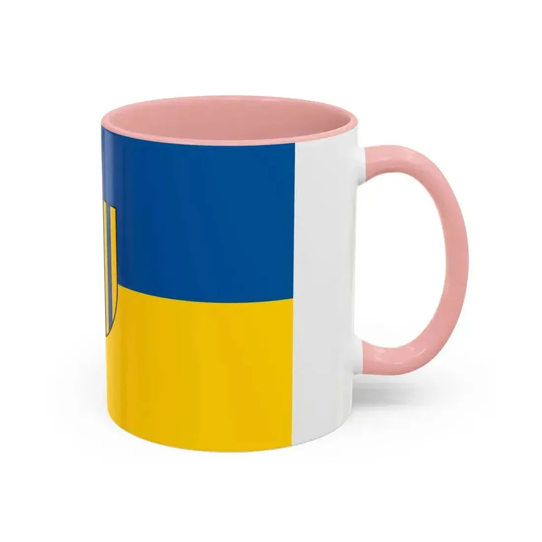 Flag of Leipzig 2 Germany - Accent Coffee Mug - Go Mug Yourself