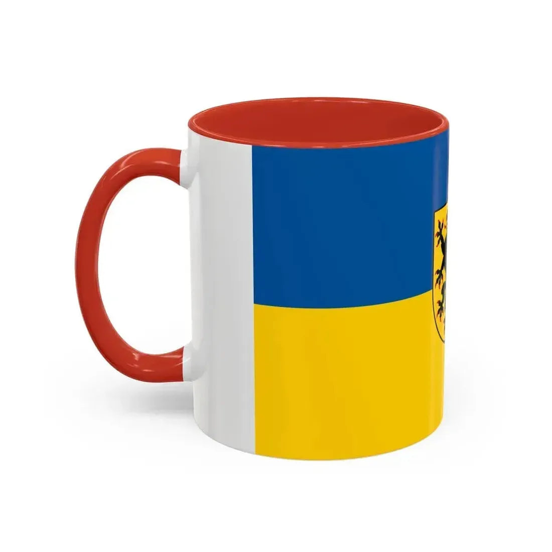 Flag of Leipzig 2 Germany - Accent Coffee Mug - Go Mug Yourself
