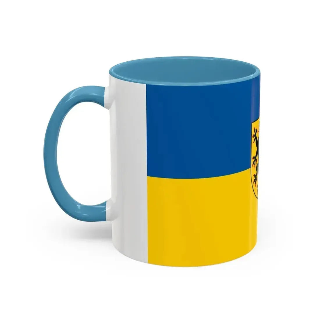 Flag of Leipzig 2 Germany - Accent Coffee Mug - Go Mug Yourself
