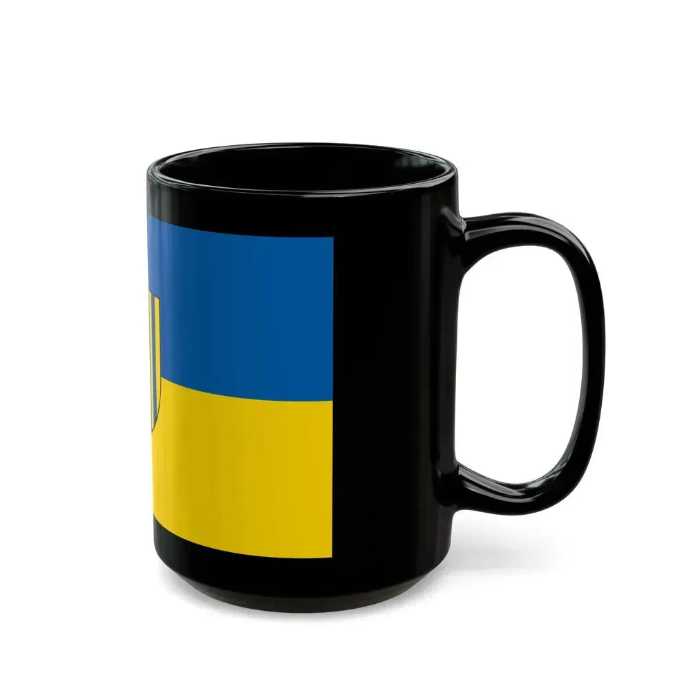 Flag of Leipzig 2 Germany - Black Coffee Mug - Go Mug Yourself
