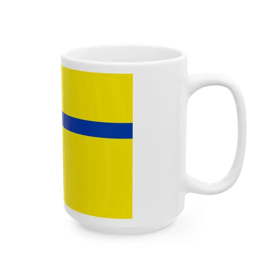 Flag of Lelystad (Netherlands) White Coffee Mug - Go Mug Yourself