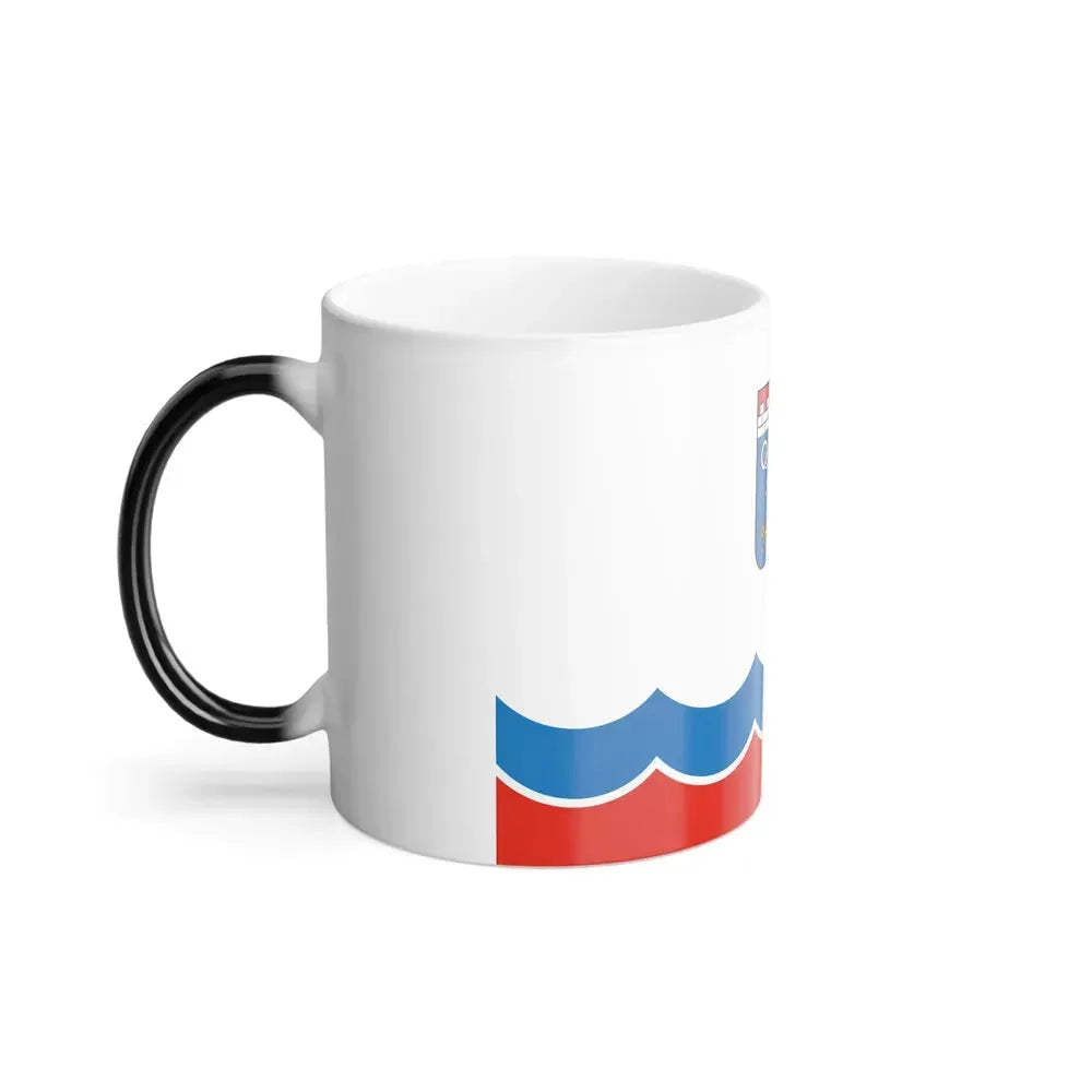 Flag of Leningrad Oblast Russia - Color Changing Coffee Mug - Go Mug Yourself