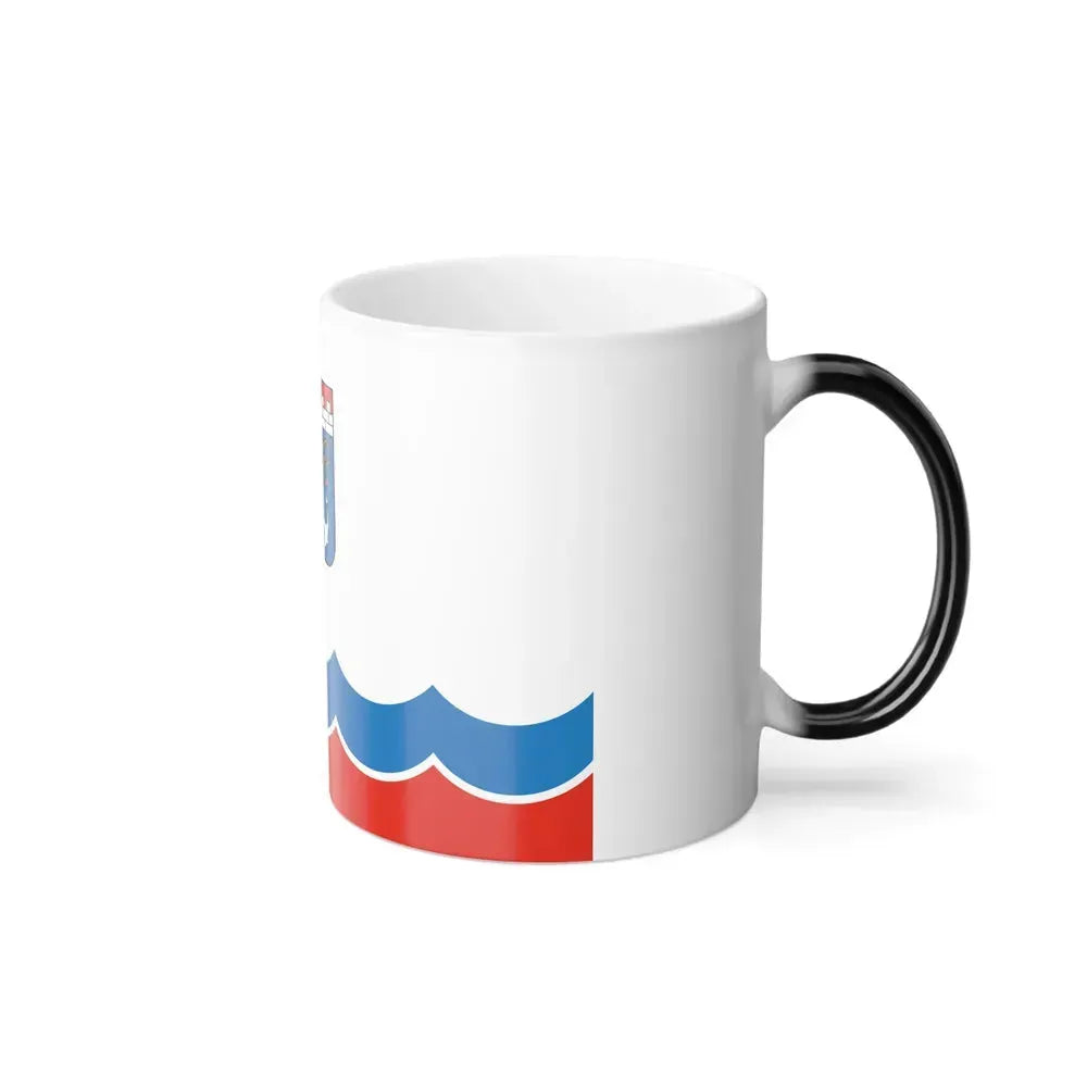 Flag of Leningrad Oblast Russia - Color Changing Coffee Mug - Go Mug Yourself
