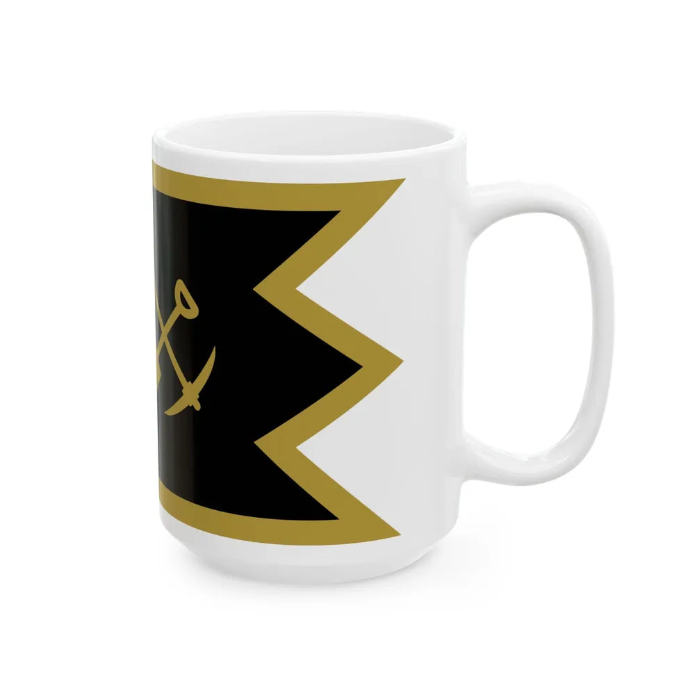 Flag of Leslie County Kentucky (United States) White Coffee Mug - Go Mug Yourself