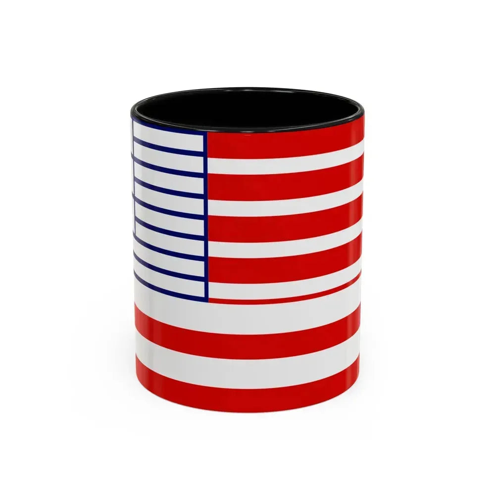 Flag of Lethbridge Canada - Accent Coffee Mug 11oz Black - Go Mug Yourself