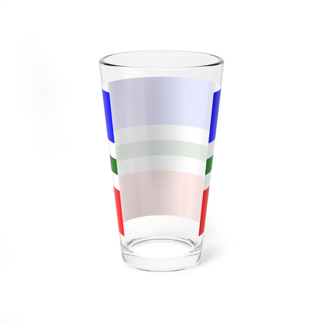 Flag of Letychiv raion (Ukraine) Pint Glass 16oz - Go Mug Yourself