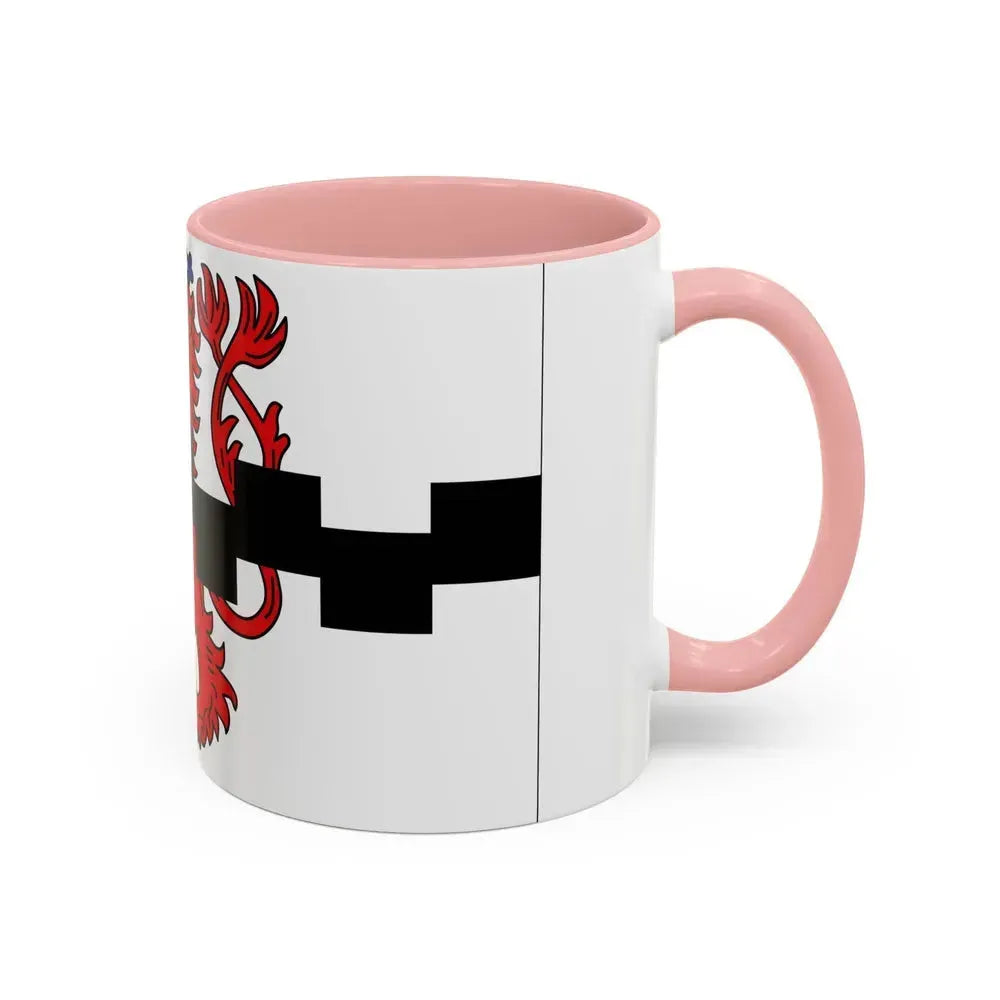 Flag of Leverkusen Germany - Accent Coffee Mug - Go Mug Yourself