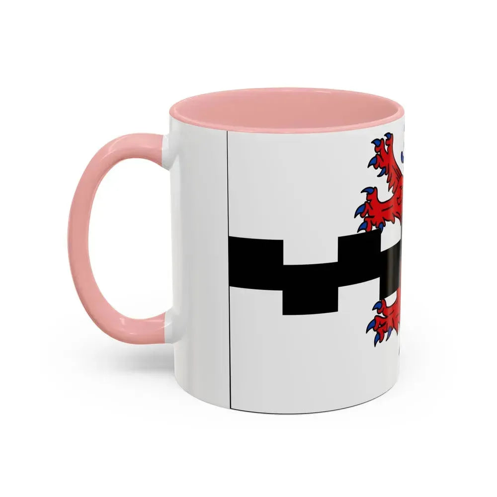 Flag of Leverkusen Germany - Accent Coffee Mug - Go Mug Yourself