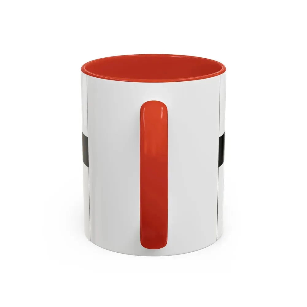 Flag of Leverkusen Germany - Accent Coffee Mug - Go Mug Yourself
