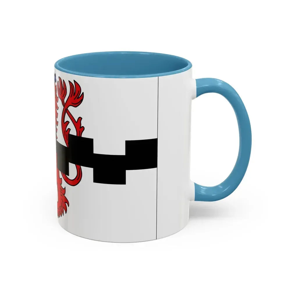 Flag of Leverkusen Germany - Accent Coffee Mug - Go Mug Yourself