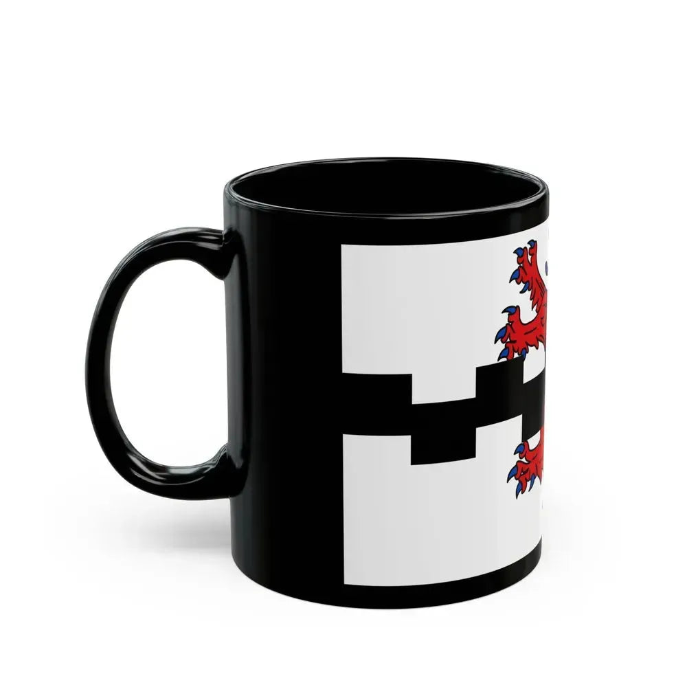 Flag of Leverkusen Germany - Black Coffee Mug - Go Mug Yourself