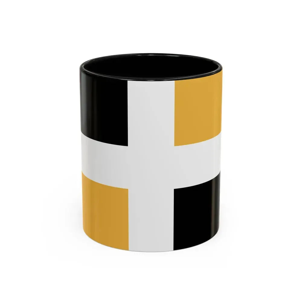 Flag of Levis Canada - Accent Coffee Mug 11oz Black - Go Mug Yourself