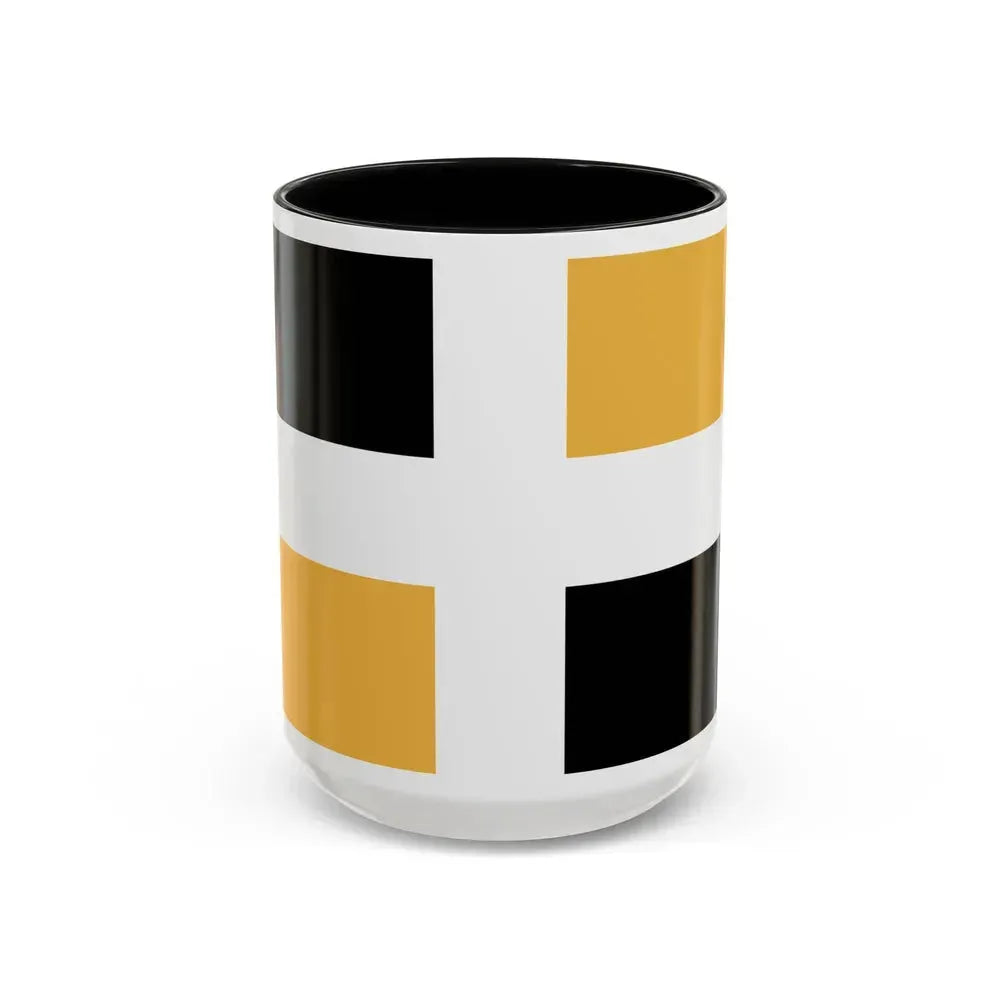 Flag of Levis Canada - Accent Coffee Mug 15oz Black - Go Mug Yourself