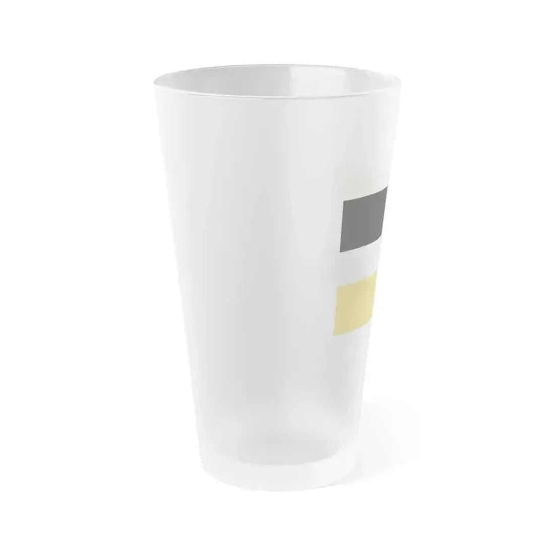 Flag of Levis Canada - Frosted Pint Glass 16oz - Go Mug Yourself