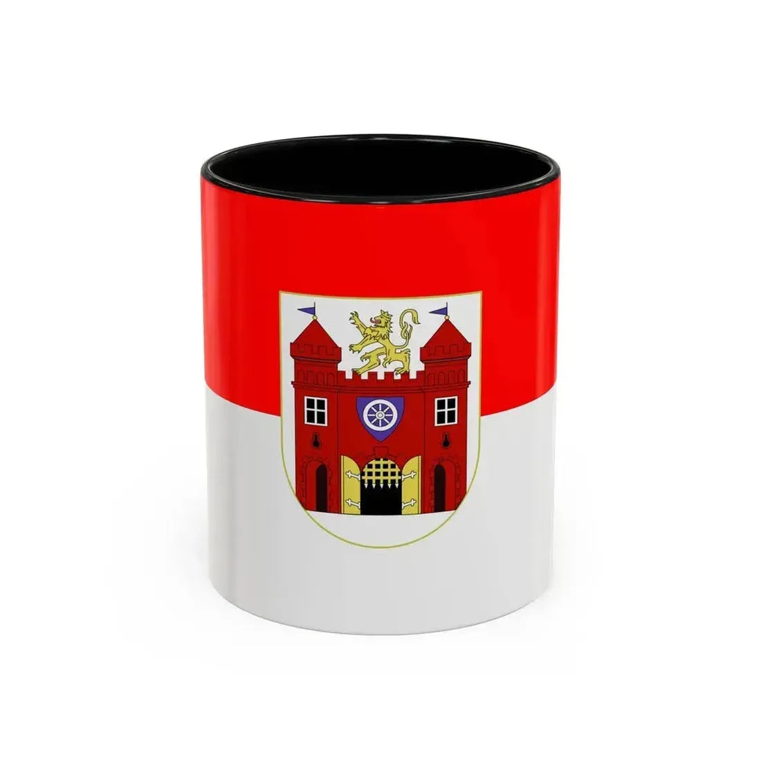Flag of Liberec Czech Republic - Accent Coffee Mug 11oz Black - Go Mug Yourself
