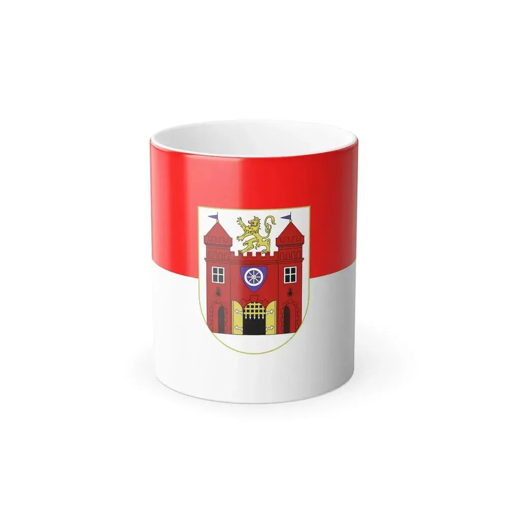 Flag of Liberec Czech Republic - Color Changing Coffee Mug 11oz - Go Mug Yourself