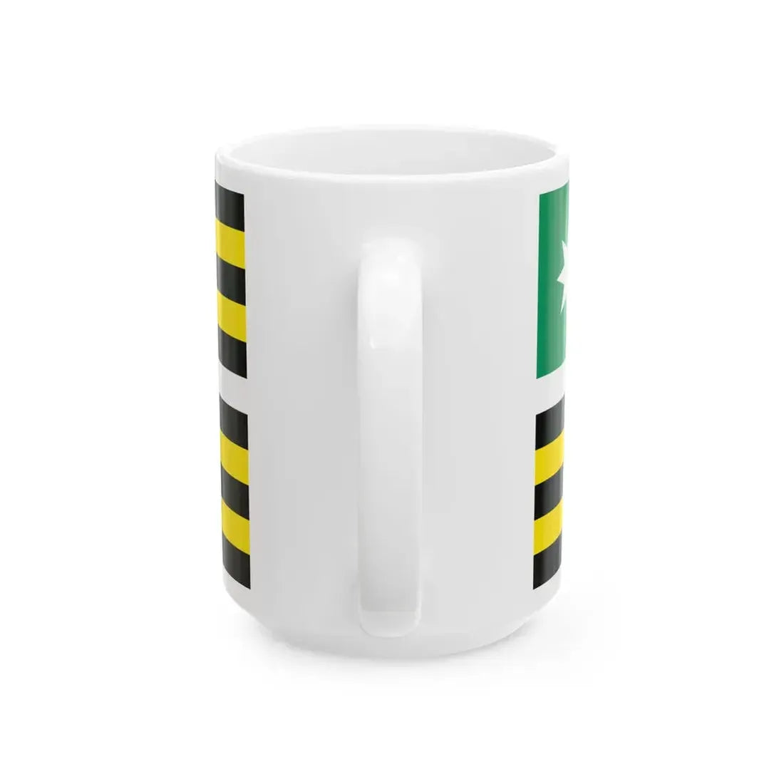 Flag of Liberia 1906 proposal (Liberia) White Coffee Mug - Go Mug Yourself