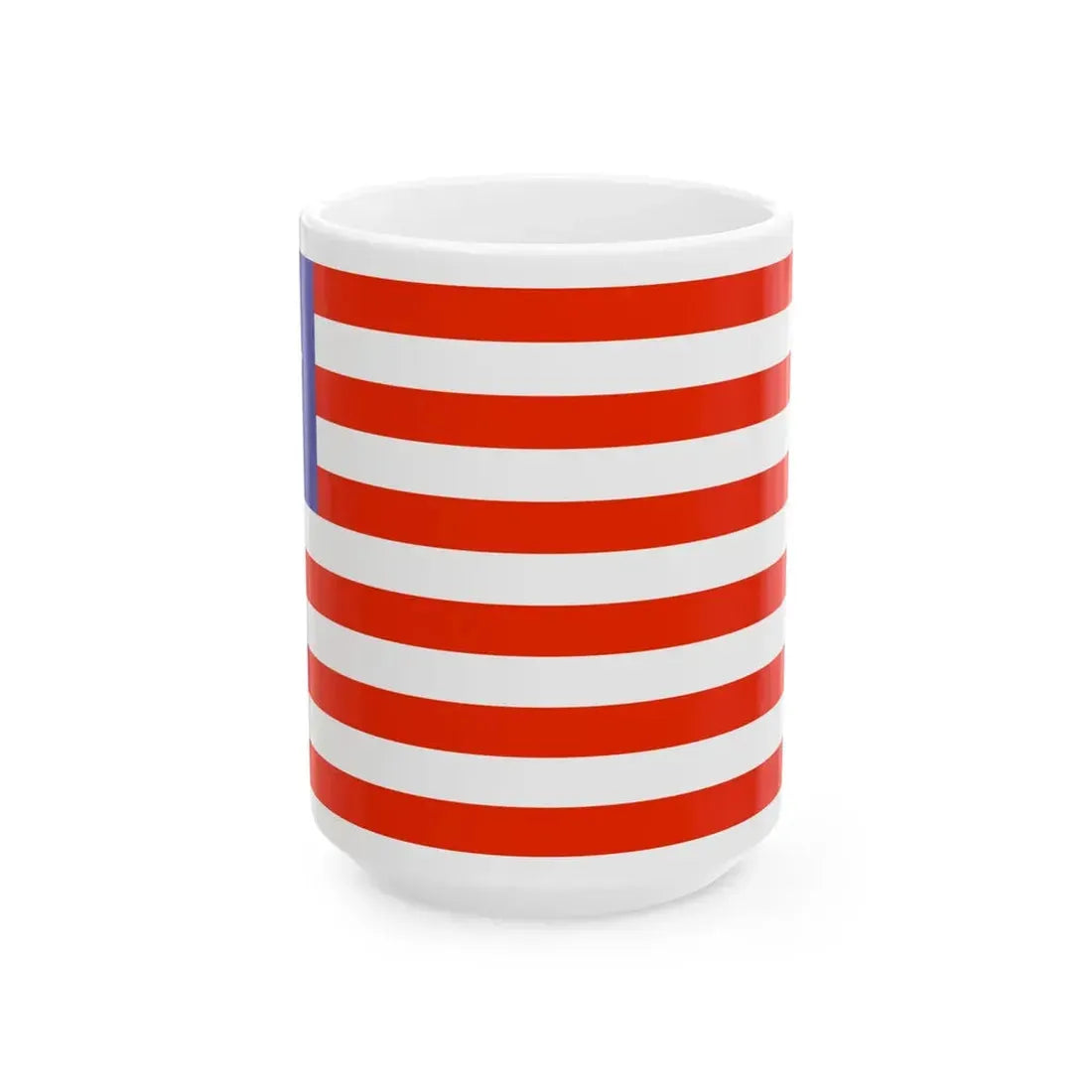 Flag of Liberia WFB 2000 (Liberia) White Coffee Mug 15oz - Go Mug Yourself