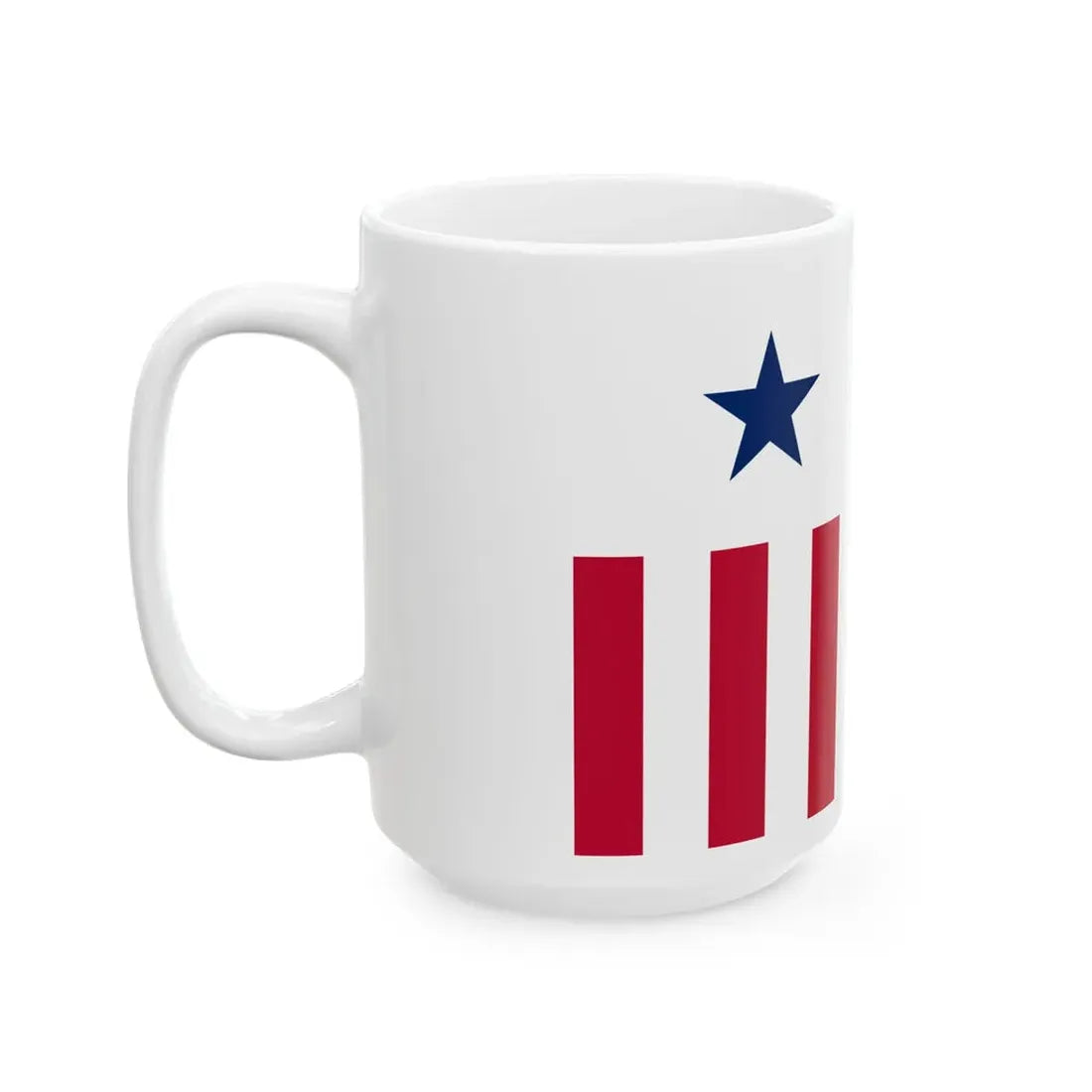 Flag of Liberian Customs (Liberia) White Coffee Mug - Go Mug Yourself