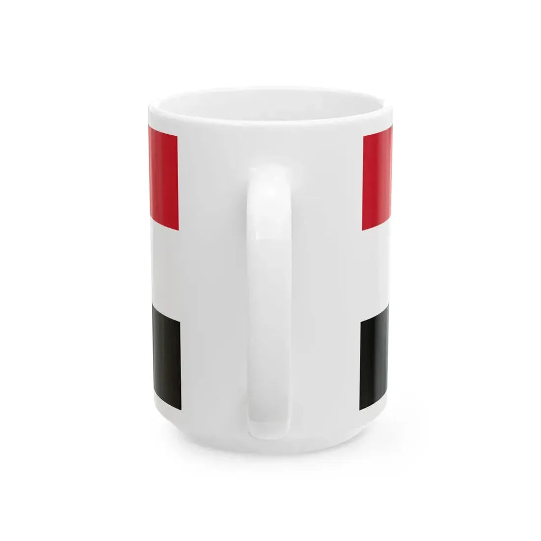 Flag of Libya 1972-1977 1-2 (Libya) White Coffee Mug - Go Mug Yourself