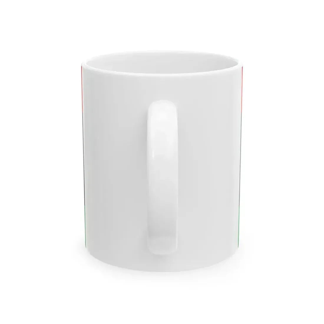 Flag of Libya 2-3 (Libya) White Coffee Mug - Go Mug Yourself