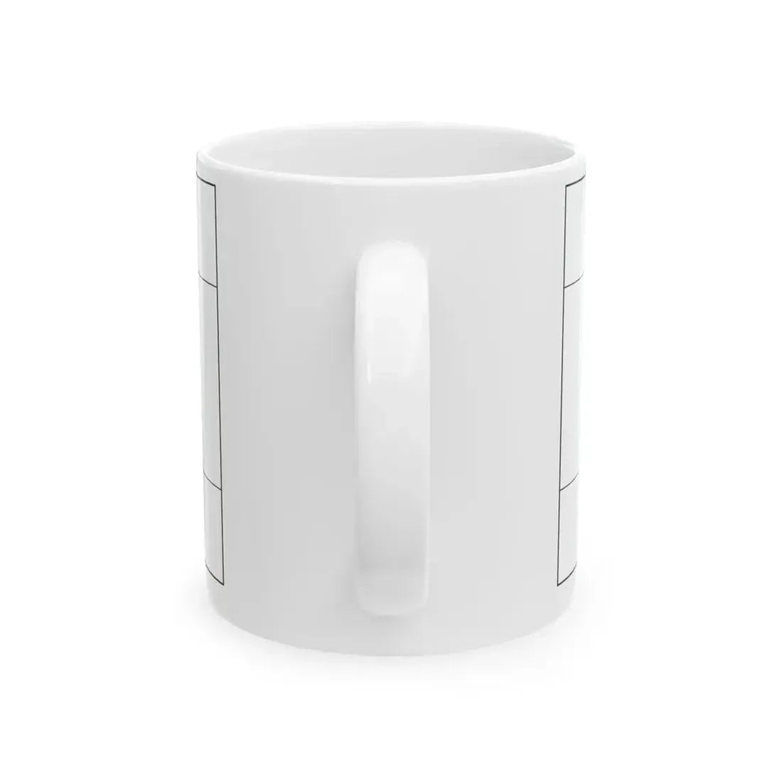 Flag of Libya colouring page (Libya) White Coffee Mug - Go Mug Yourself
