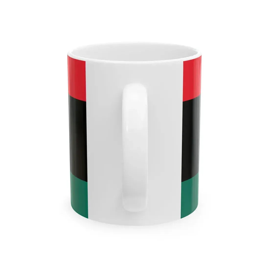 Flag of Libya Variant (Libya) White Coffee Mug - Go Mug Yourself