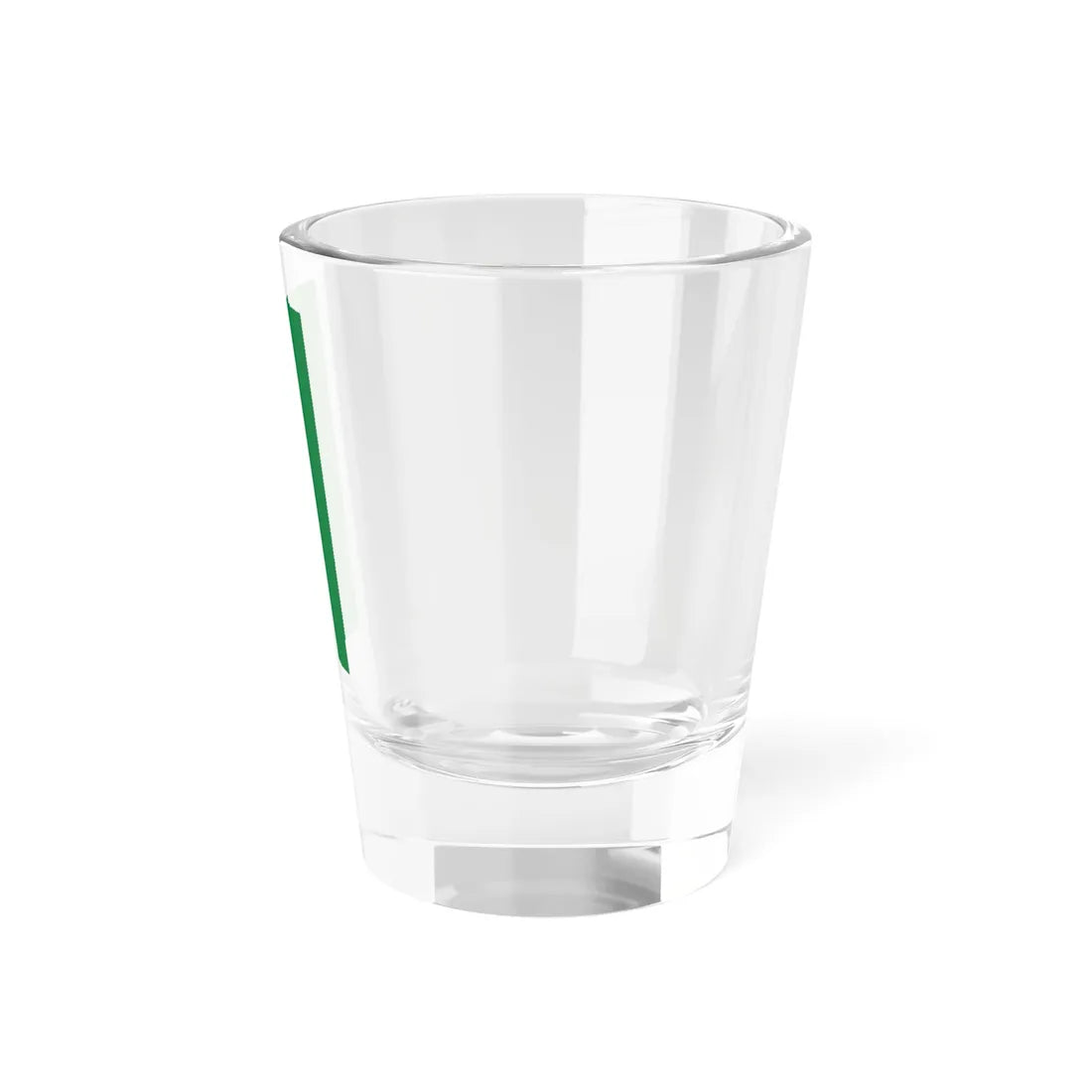 Flag of Libya vertical 1977-2011 (Libya) Shot Glass 1.5oz - Go Mug Yourself