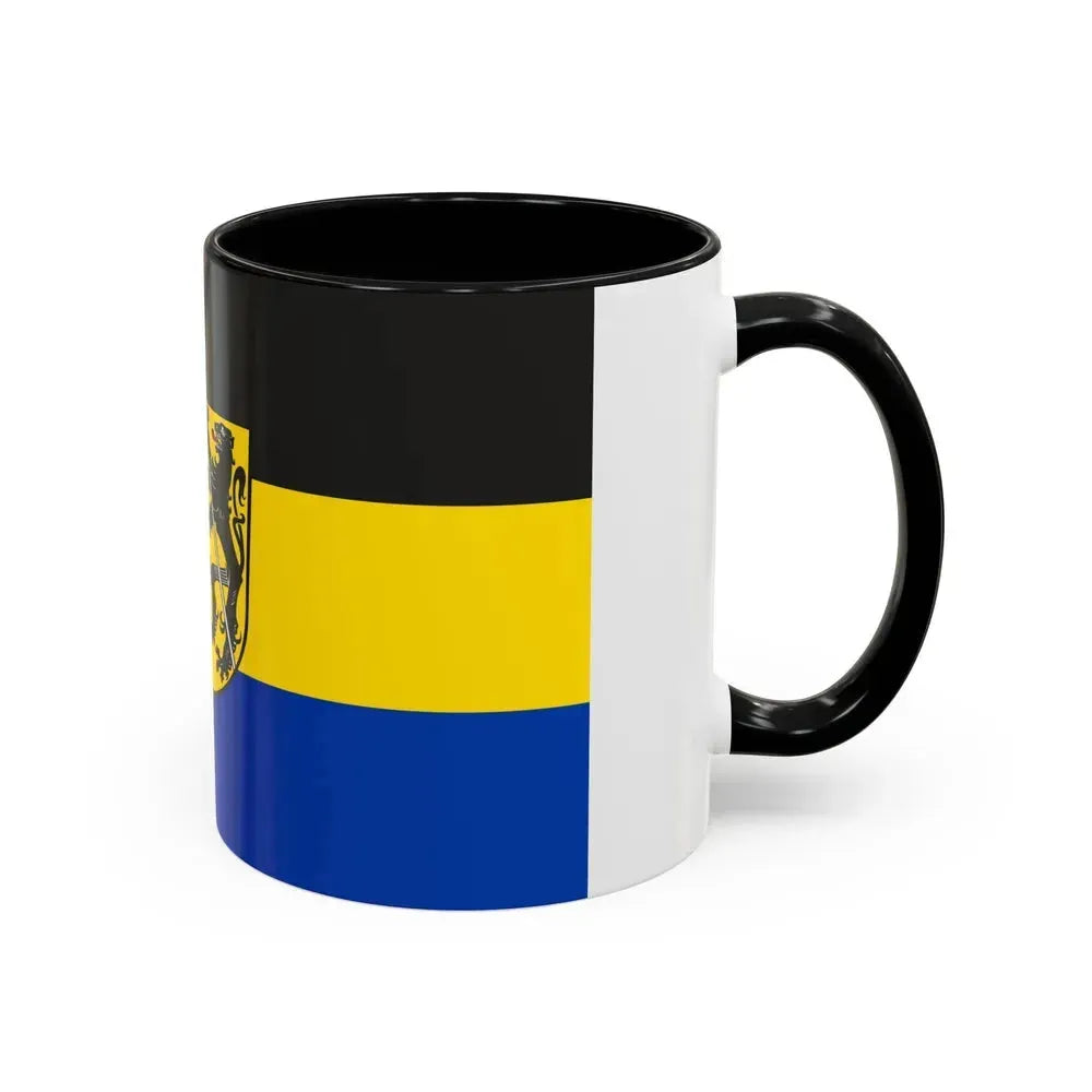 Flag of Lichtenfels Germany - Accent Coffee Mug - Go Mug Yourself