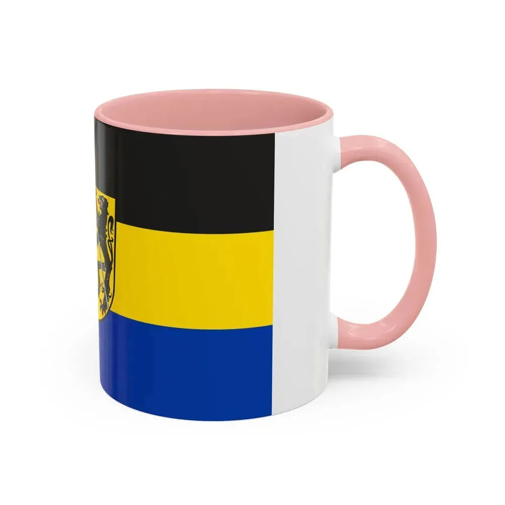 Flag of Lichtenfels Germany - Accent Coffee Mug - Go Mug Yourself
