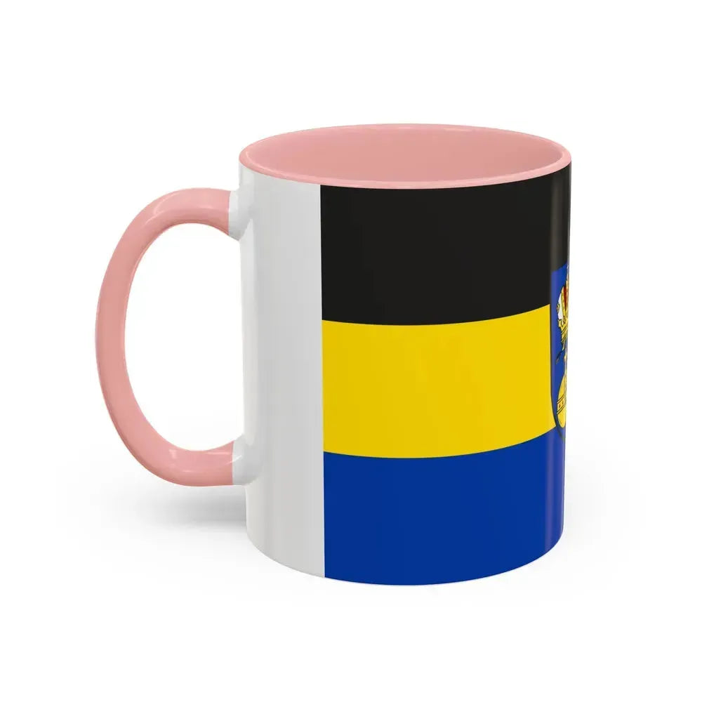 Flag of Lichtenfels Germany - Accent Coffee Mug - Go Mug Yourself