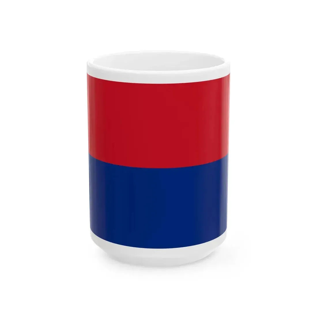 Flag of Liechtenstein 1936 Summer Olympics 3-2 (Liechtenstein) White Coffee Mug 15oz - Go Mug Yourself