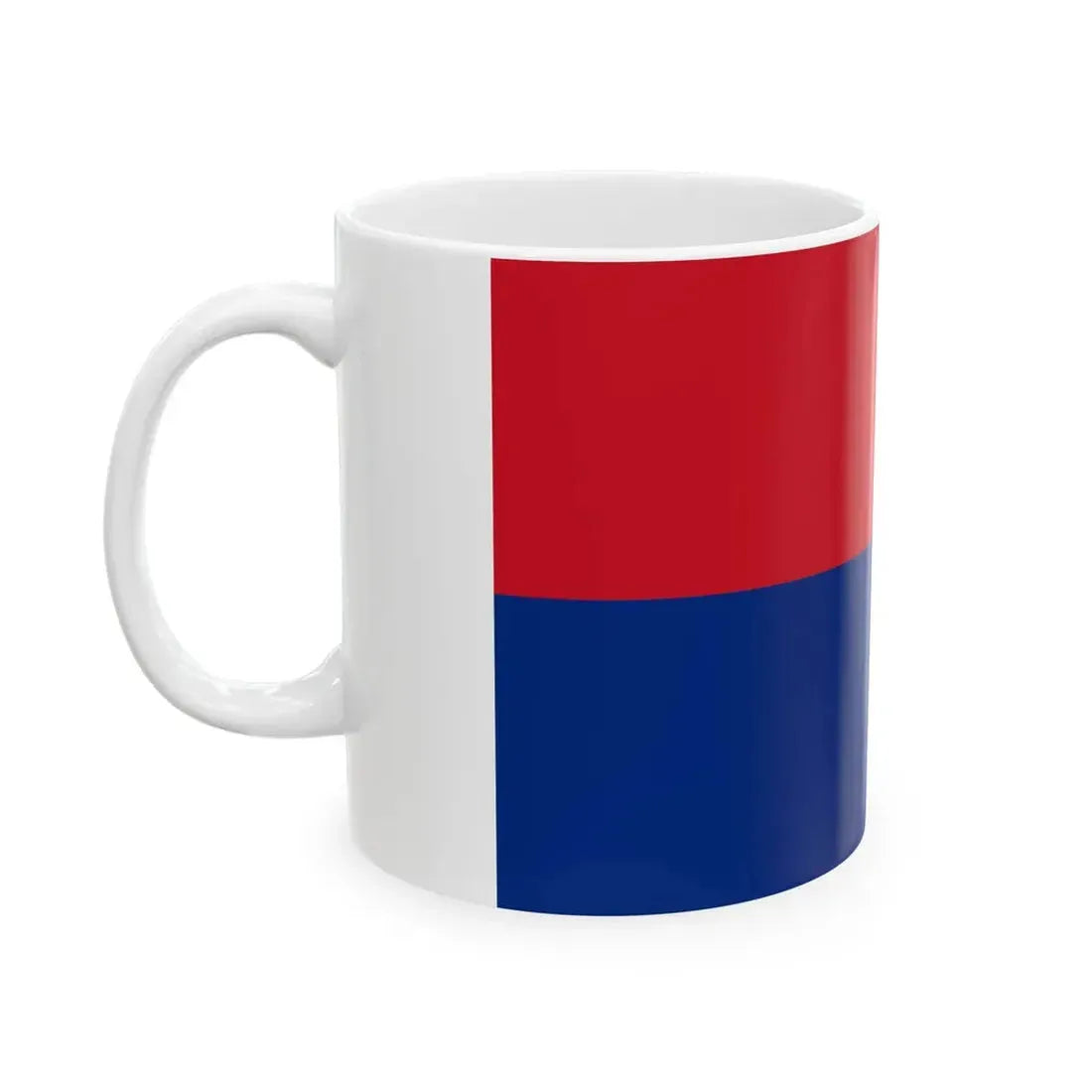 Flag of Liechtenstein 1936 Summer Olympics (Liechtenstein) White Coffee Mug - Go Mug Yourself