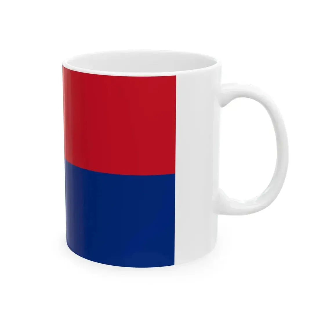 Flag of Liechtenstein 1936 Summer Olympics (Liechtenstein) White Coffee Mug - Go Mug Yourself