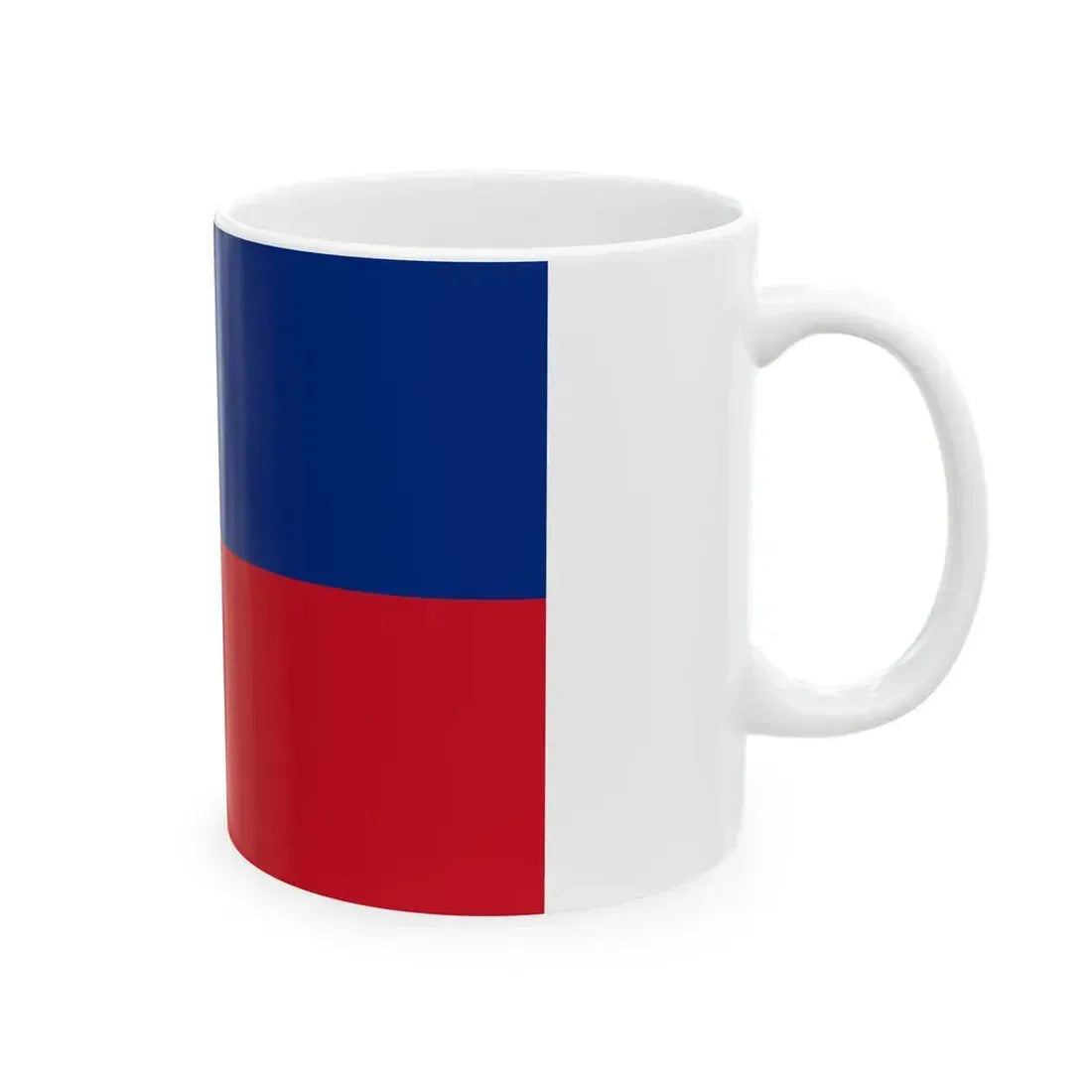 Flag of Liechtenstein 1937-1982 3-2 (Liechtenstein) White Coffee Mug - Go Mug Yourself