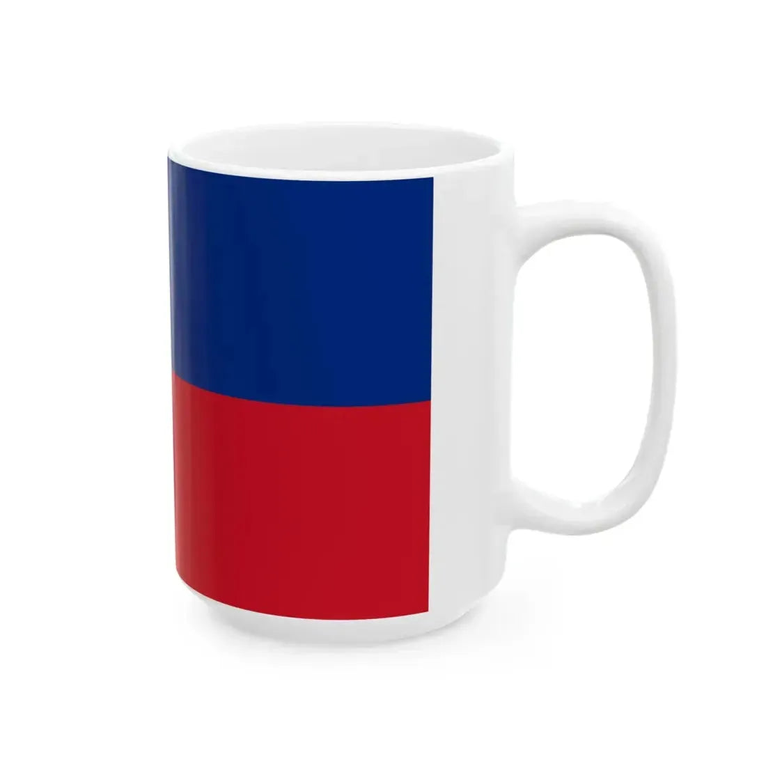 Flag of Liechtenstein 1937-1982 (Liechtenstein) White Coffee Mug - Go Mug Yourself