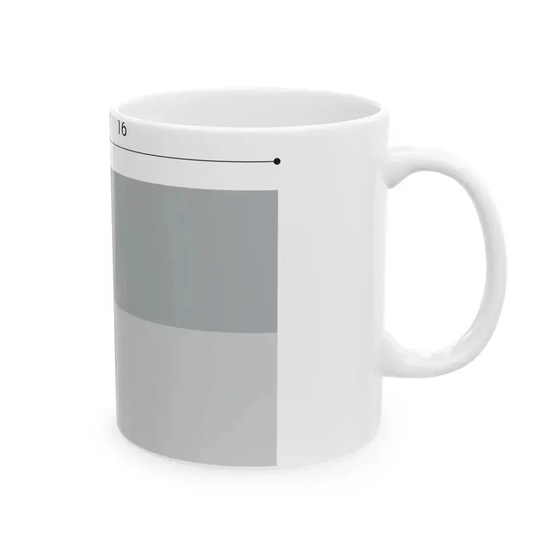 Flag of Liechtenstein construction (Liechtenstein) White Coffee Mug - Go Mug Yourself
