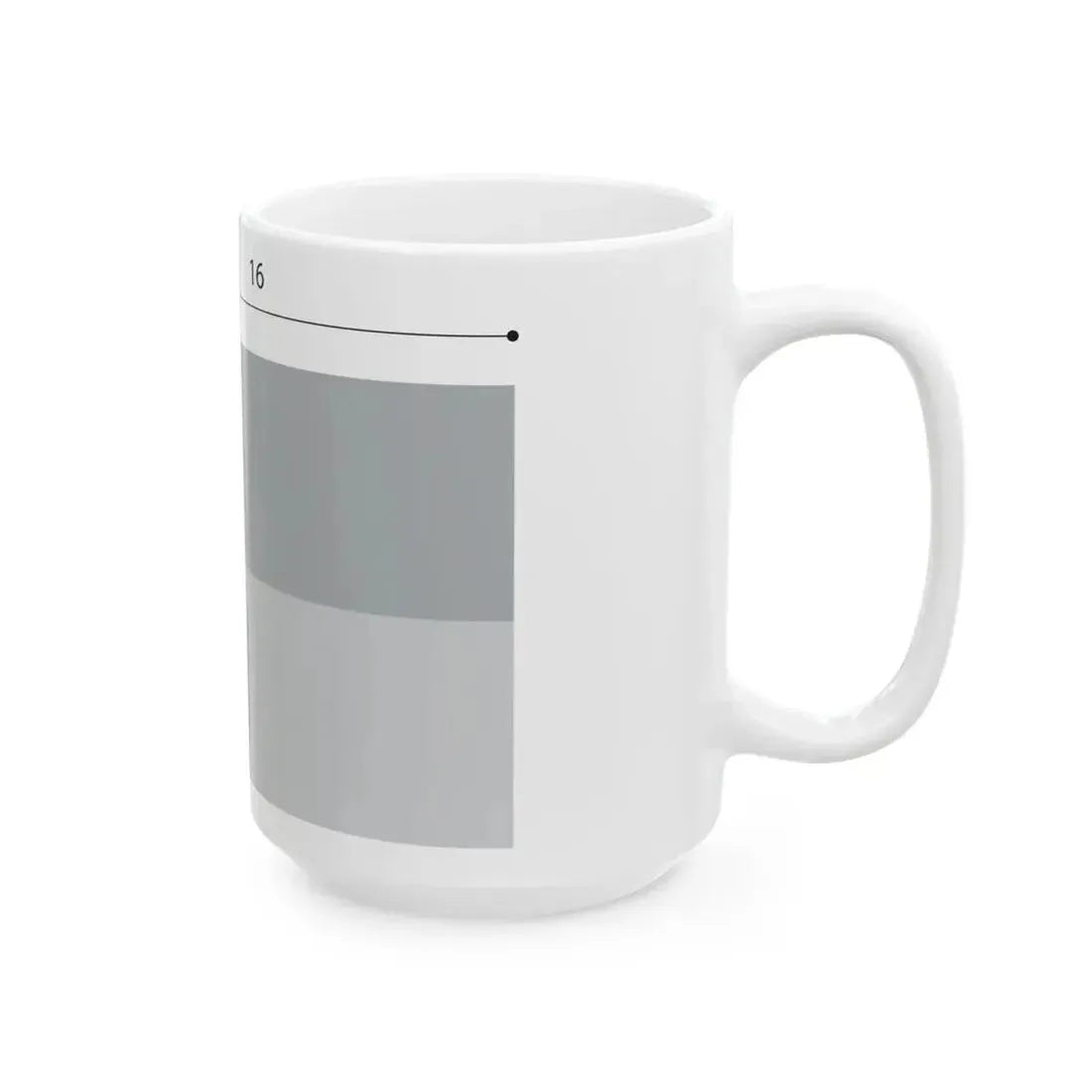 Flag of Liechtenstein construction (Liechtenstein) White Coffee Mug - Go Mug Yourself