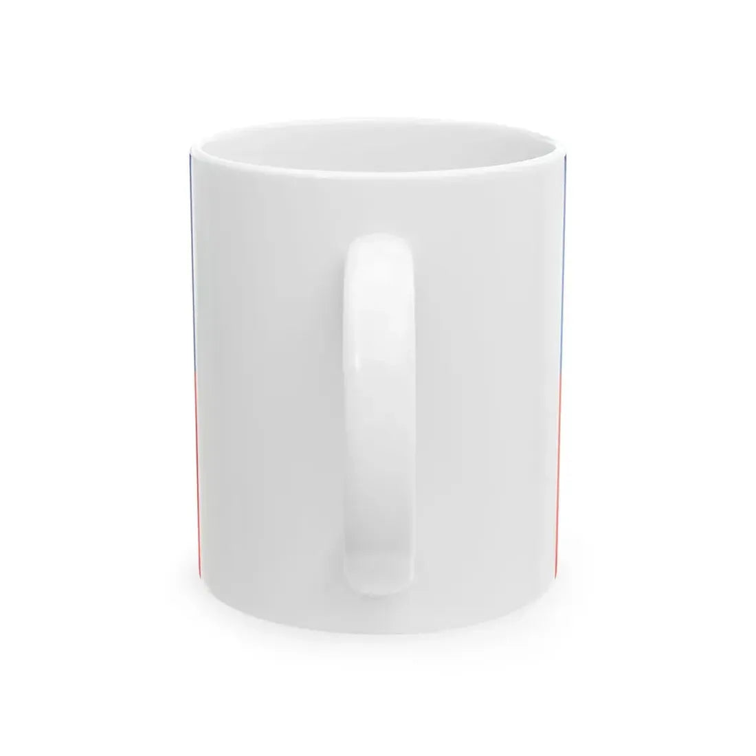 Flag of Liechtenstein old blue red (Liechtenstein) White Coffee Mug - Go Mug Yourself