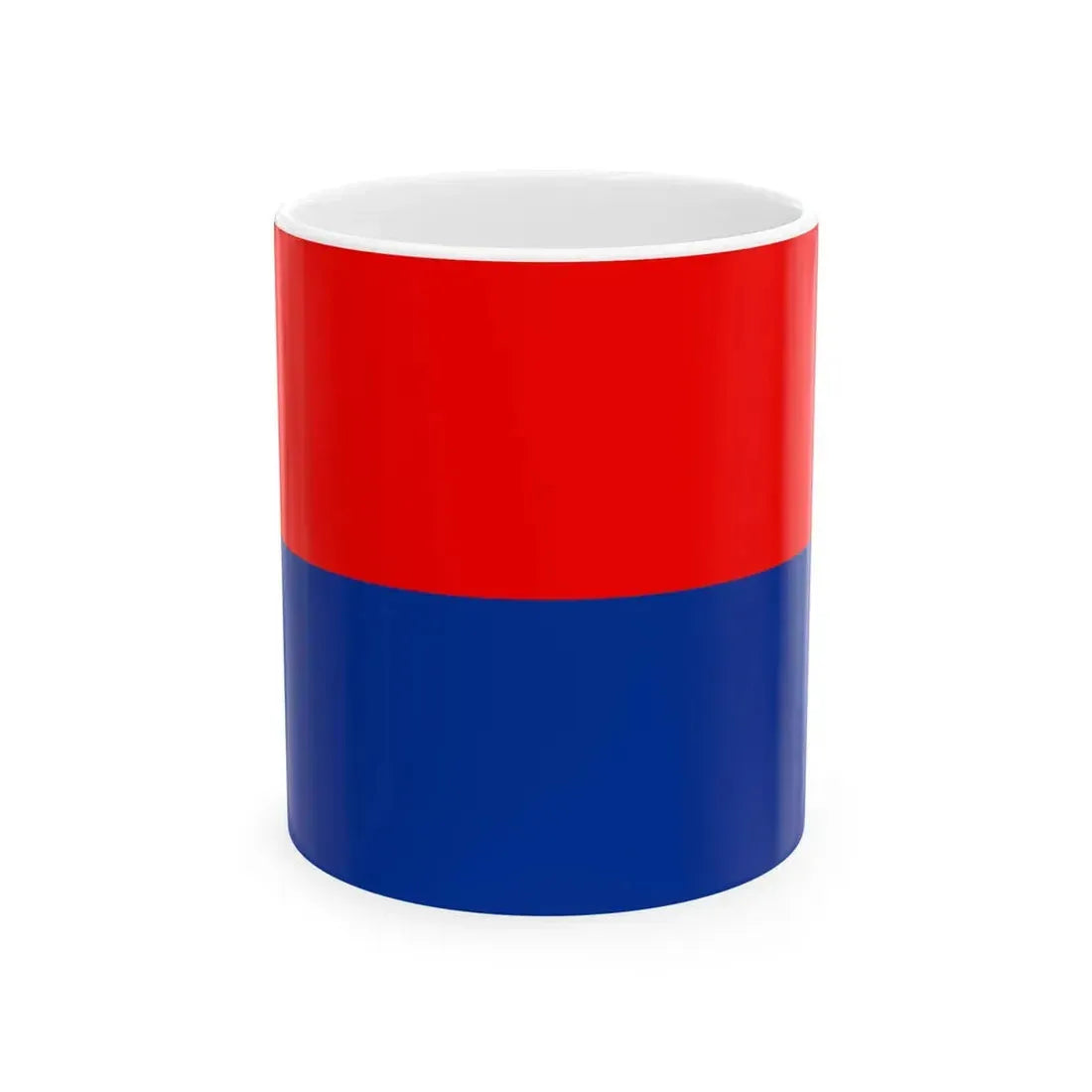 Flag of Liechtenstein old red blue (Liechtenstein) White Coffee Mug 11oz - Go Mug Yourself