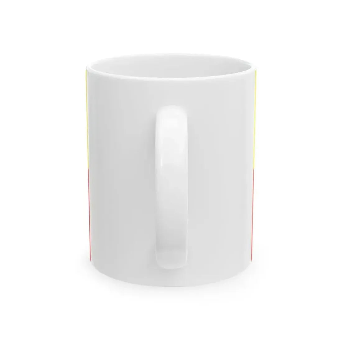 Flag of Liechtenstein old yellow red (Liechtenstein) White Coffee Mug - Go Mug Yourself
