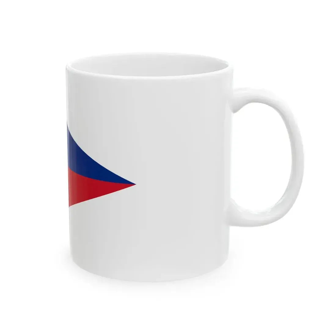 Flag of Liechtenstein pennant 1939 (Liechtenstein) White Coffee Mug - Go Mug Yourself