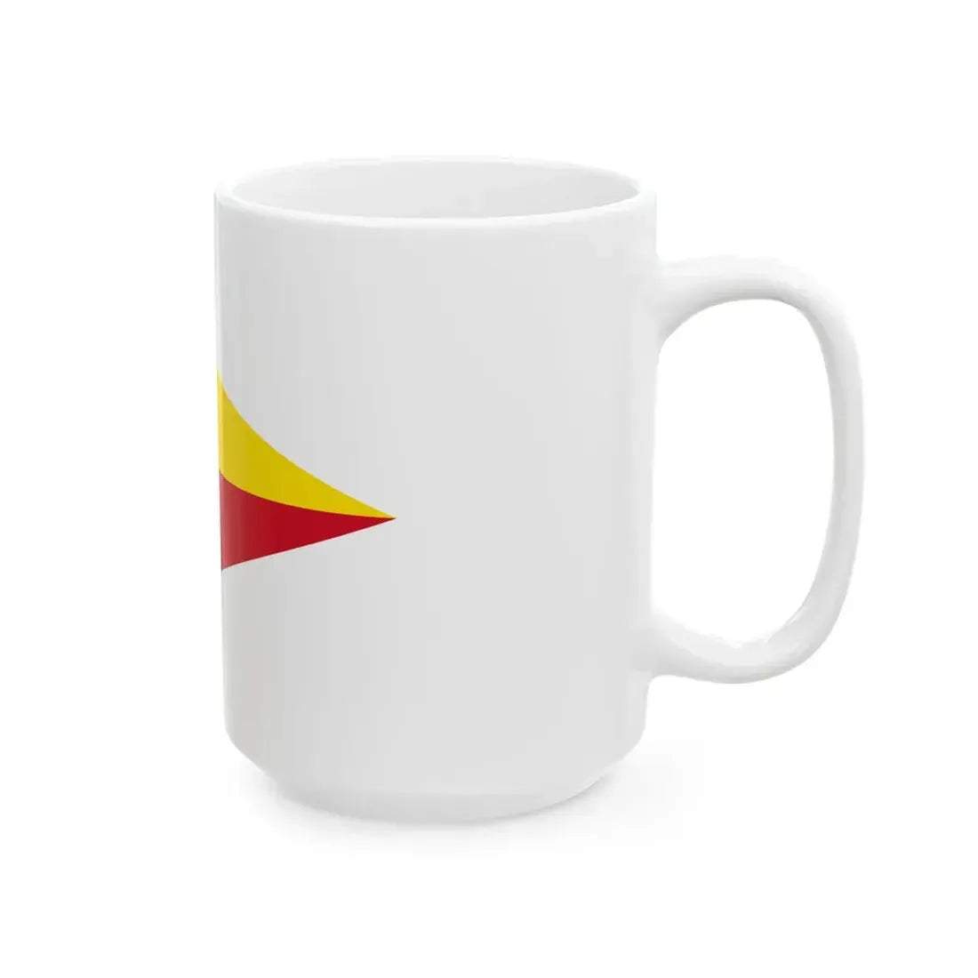 Flag of Liechtenstein princely house pennant (Liechtenstein) White Coffee Mug - Go Mug Yourself