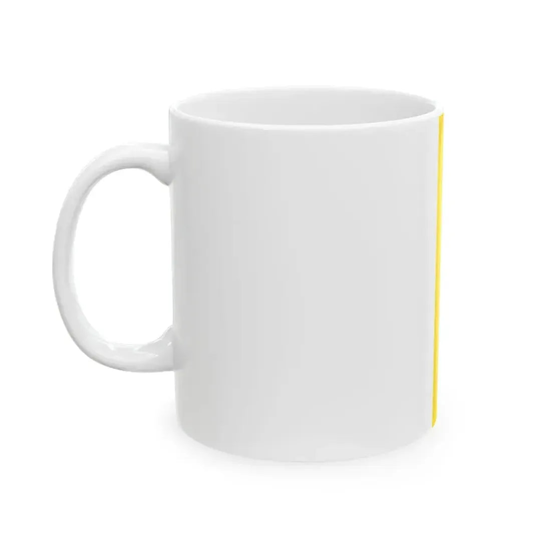 Flag of Liechtenstein princely house vertical (Liechtenstein) White Coffee Mug - Go Mug Yourself
