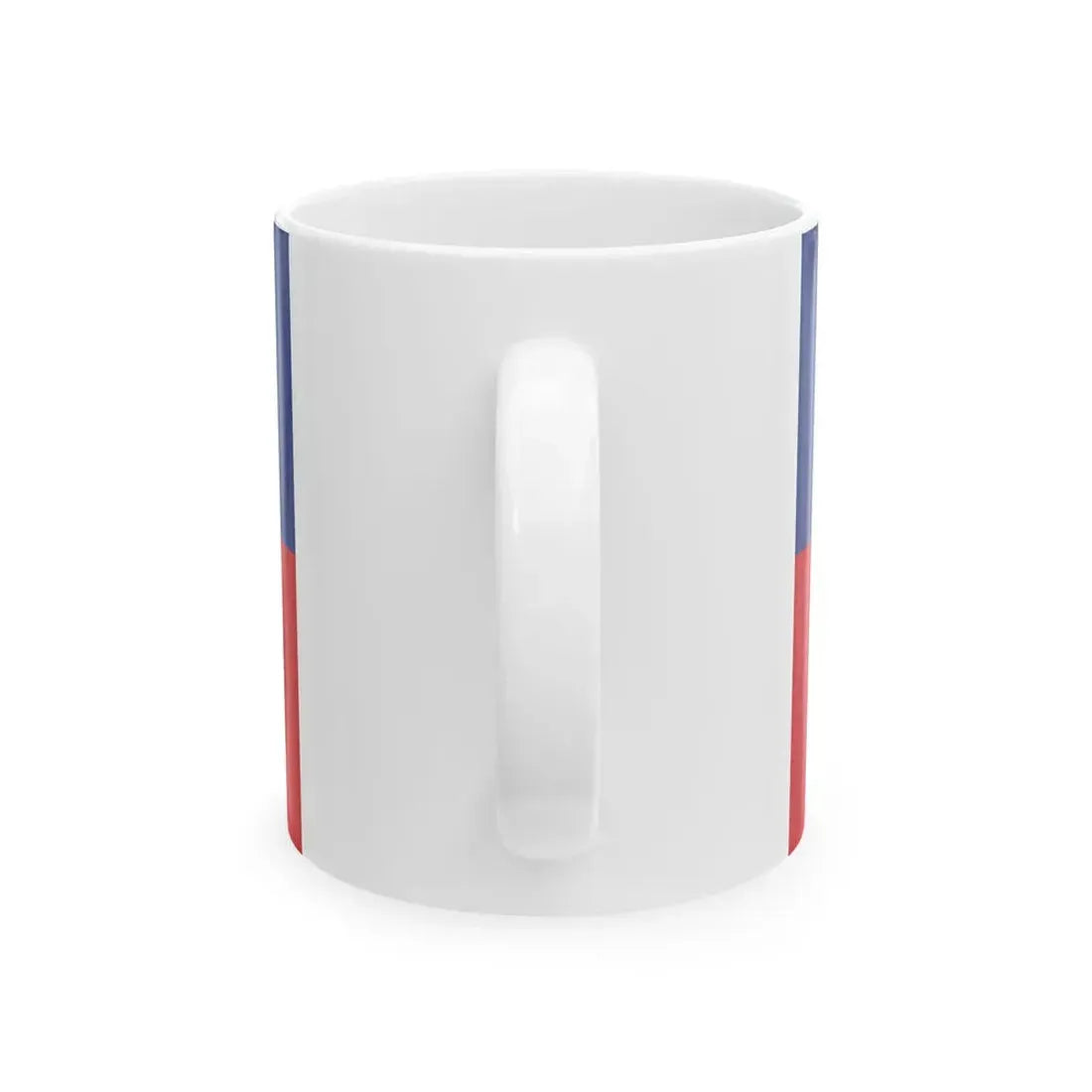 Flag of Liechtenstein state (Liechtenstein) White Coffee Mug - Go Mug Yourself